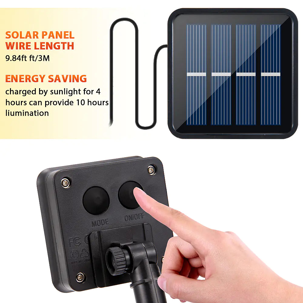 Solar LED String Lights for Outdoor Christmas Decor 3M