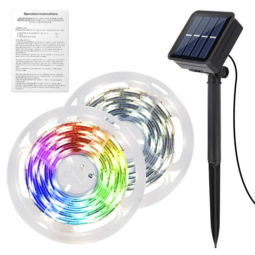 Solar LED String Lights for Outdoor Christmas Decor 3M