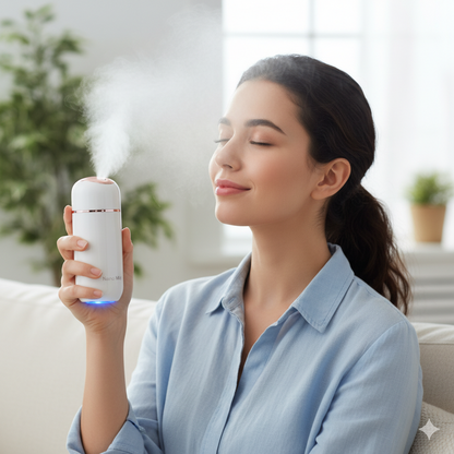 Portable Nano Facial Mist Sprayer - USB Rechargeable